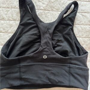 lululemon athletica Classic Black Sports Bra- Size 8